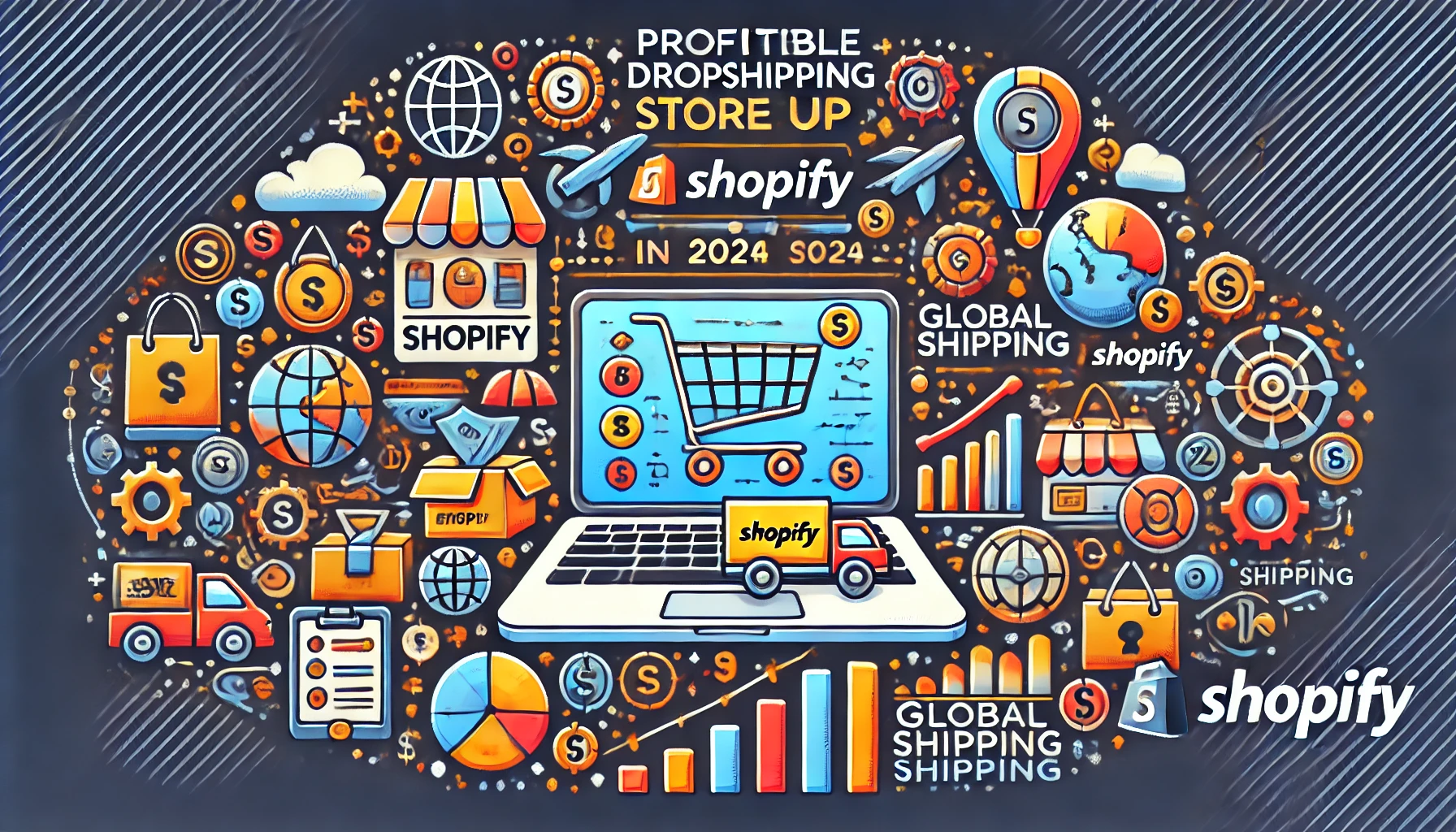 How to Create a Profitable Dropshipping Store with Shopify in 2024: A Complete Guide