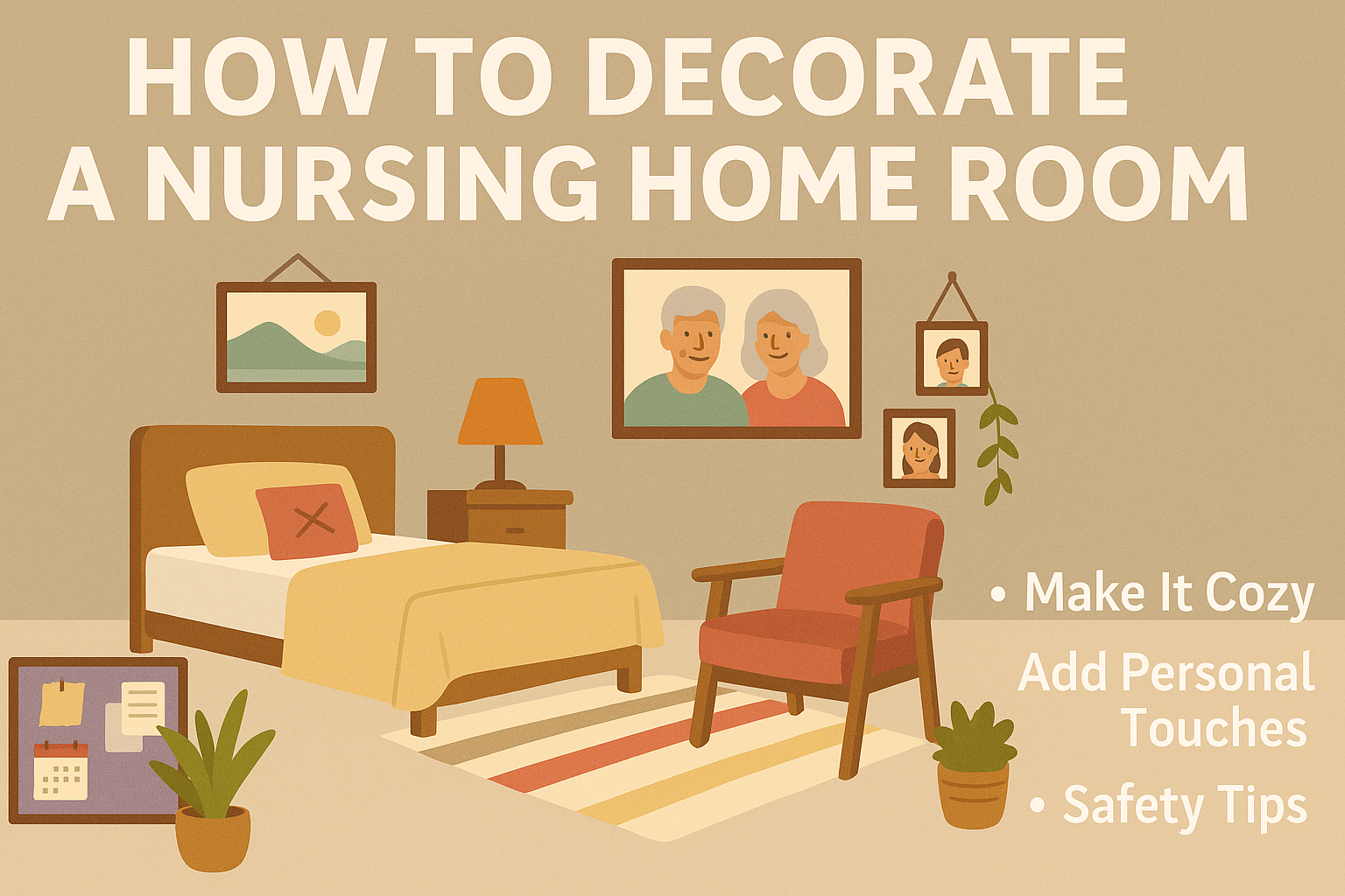 How to Decorate a Nursing Home Room (Personalized Ideas)