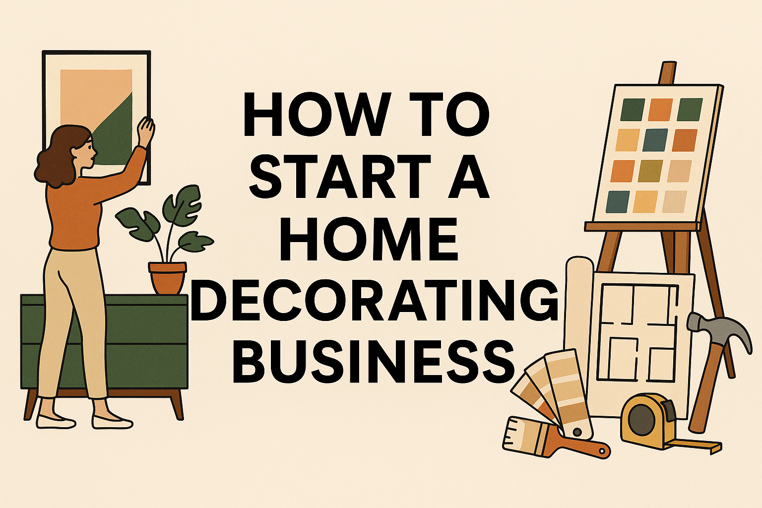 How to Start a Home Decorating Business ( Step-by-Step Guide)