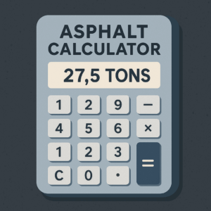 Free Asphalt Calculator � Tons, Volume, Area & Cost
