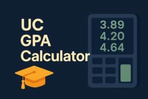 Free UC GPA Calculator � University of California GPA Guide