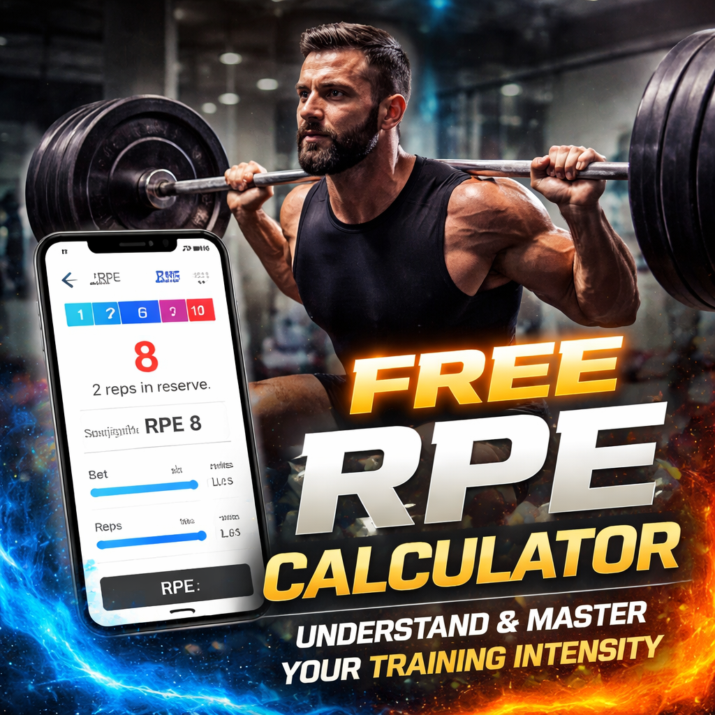 Free RPE Calculator - Measure Training Intensity Like a Pro