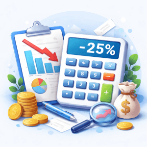 percentage decrease calculator​