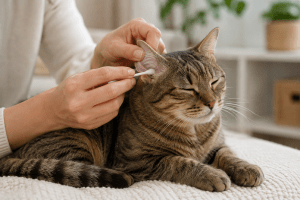 Should I Clean My Cat’s Ears? Safe Ear-Cleaning Steps, How Often & When to See a Vet