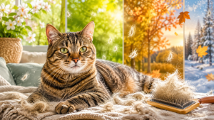 When Do Cats Shed the Most? Cat Shedding Seasons, Fur Loss & What’s Normal